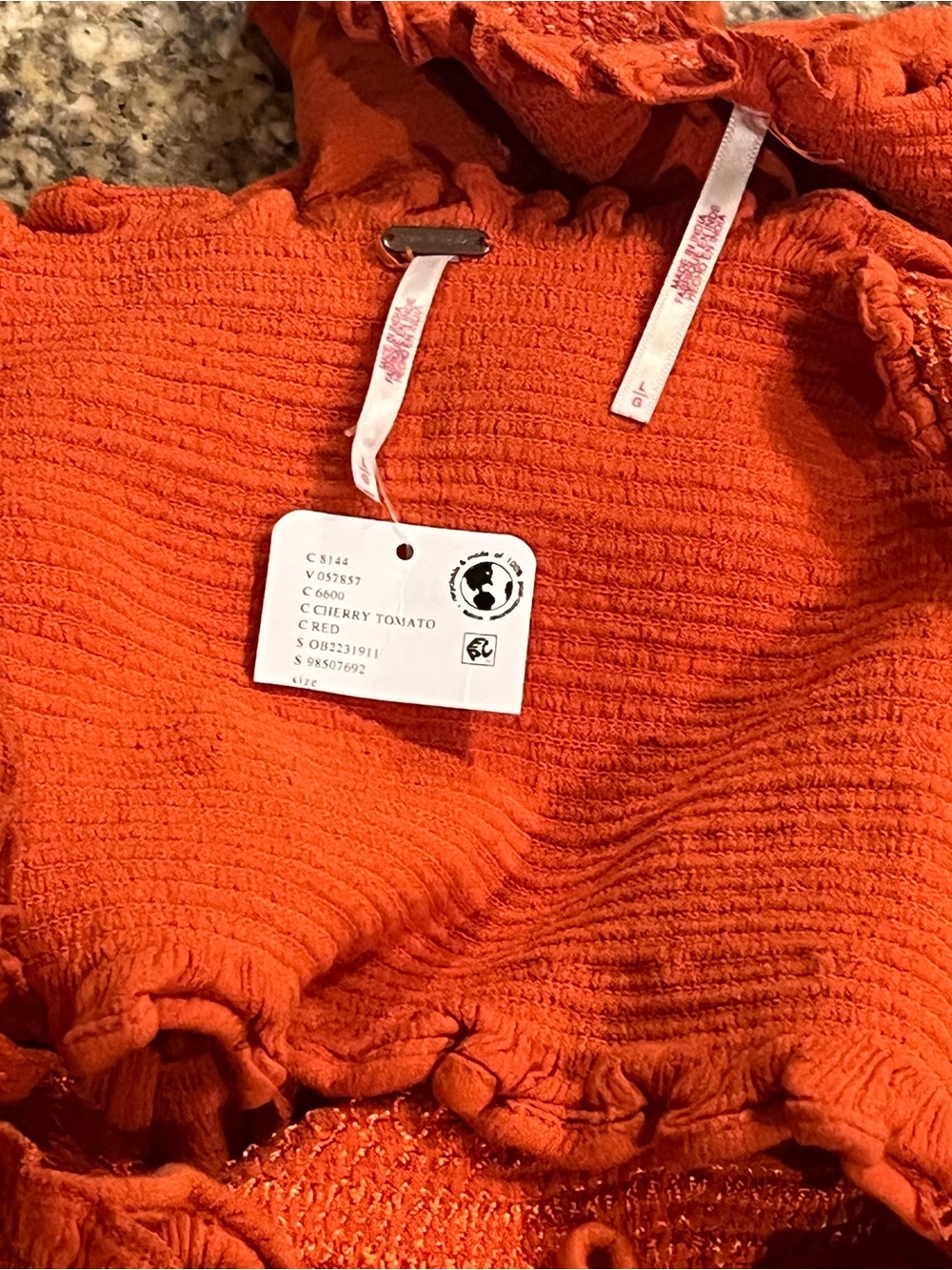NWT Free People Thalia Smocked Tiered Set - Picture 8 of 10